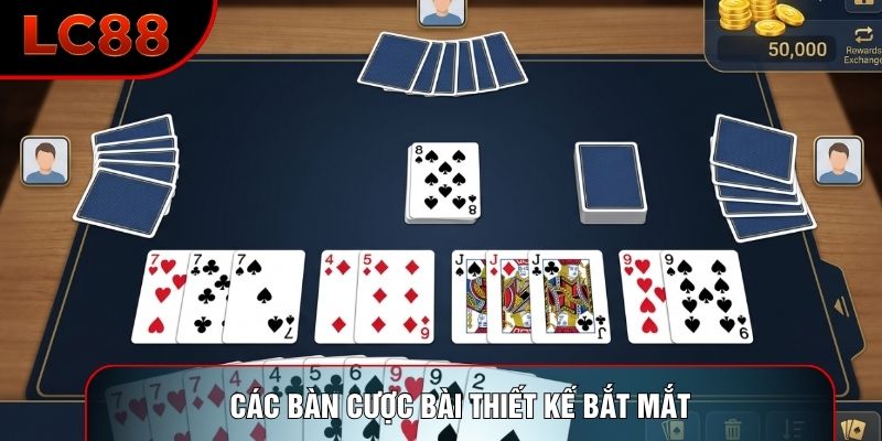 Các bàn cược bài thiết kế bắt mắt Các bàn cược bài thiết kế bắt mắt