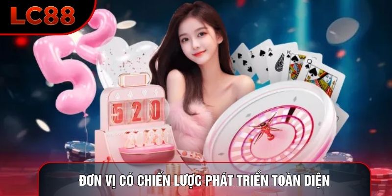 Đơn vị có chiến lược phát triển toàn diện