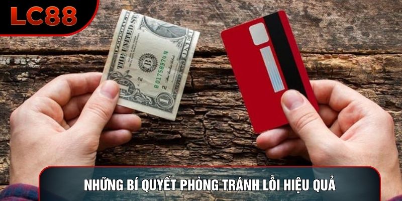 Những bí quyết phòng tránh lỗi hiệu quả Những bí quyết phòng tránh lỗi hiệu quả