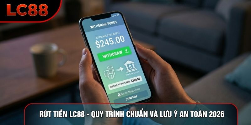 Rút Tiền LC88 - Quy Trình Chuẩn Và Lưu Ý An Toàn 2026